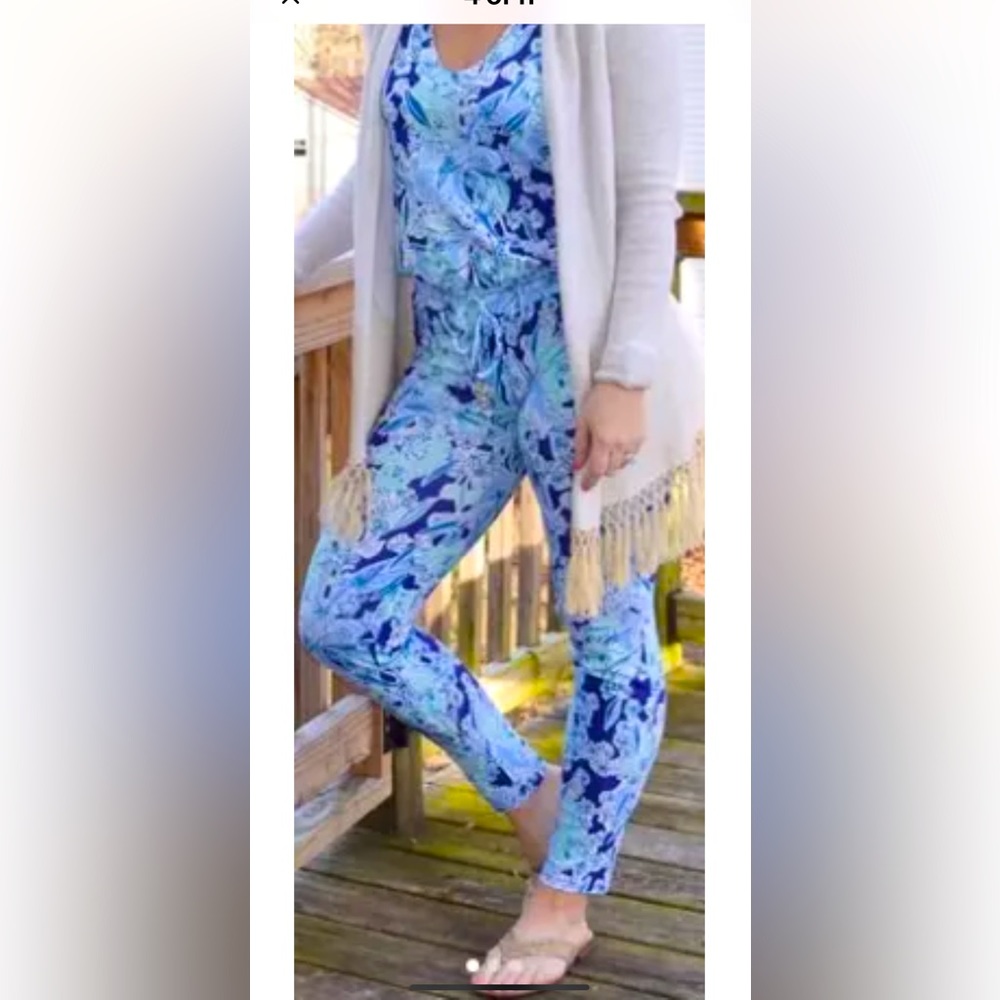NWT LILLY PULITZER XL JUMPSUIT KOALAFICATIONS - Picture 2 of 8